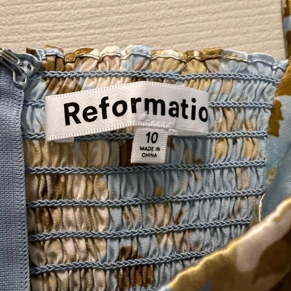 Reformation Marguerite Silk Dress - Picture 3 of 7